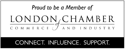 Proud to be a Member of London Chamber of Commerce and Industry Image.